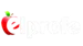 Logotipo de Elprofe con una manzana roja y el texto en blanco, símbolo de los mejores lugares para reparar transmisiones en Monterrey.